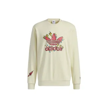 Adidas Originals Fangtastic Series Sweatshirts Men Sandstorm Soil