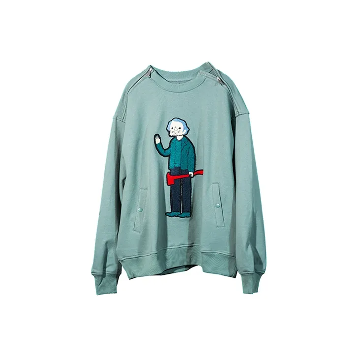 Umamiism Sweatshirts Unisex Blue-0