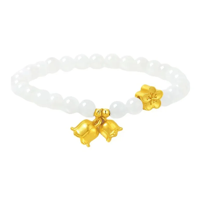 Branded Jewelry Bracelets White Jade Women's-0