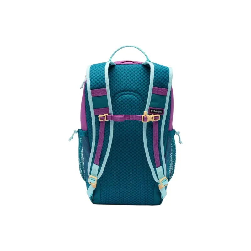 Columbia Polyester Backpack Unisex Yellow & Purple-2