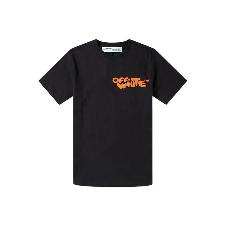 OFF WHITE Logo Print T Shirt-0