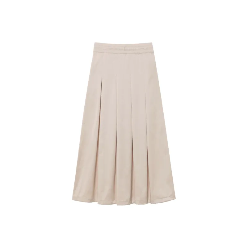 THE NORTH FACE Casual Long Skirt Women's Beige-1