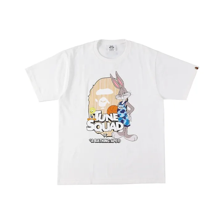 Bape X Space Jam Ape Head Tee-3