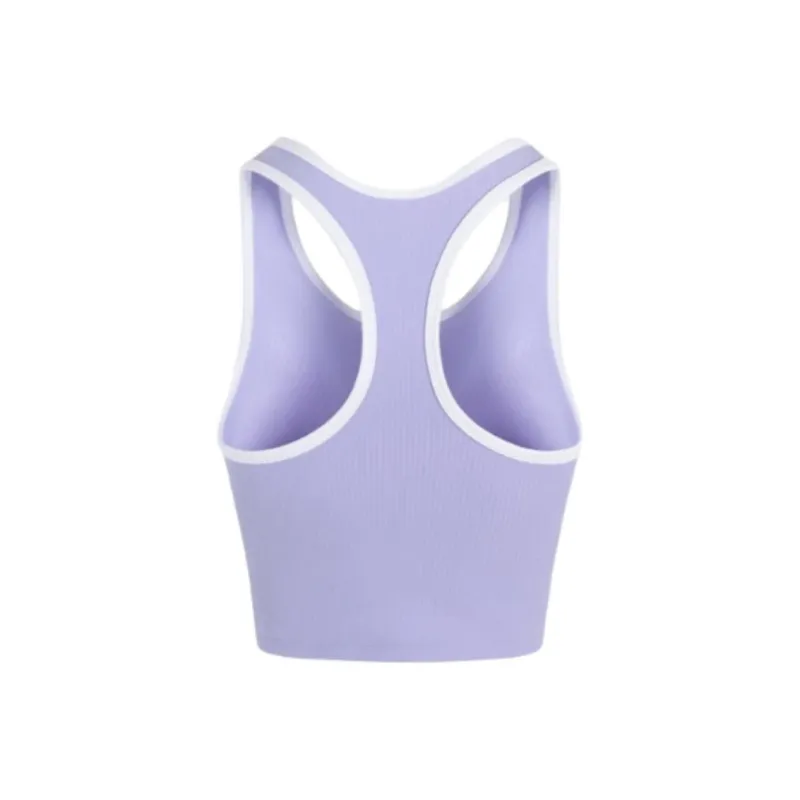 Adidas SS25 Sport Vests Women's Light Purple/White-1