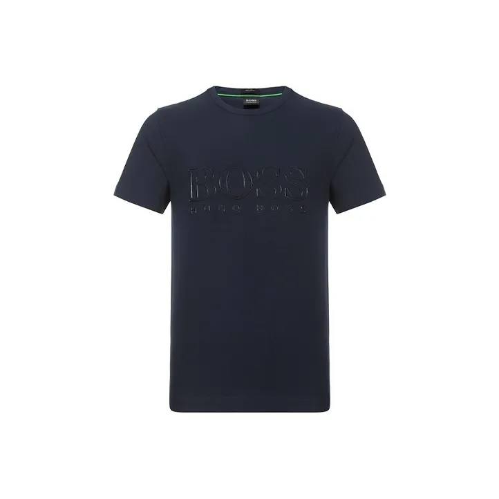 HUGO BOSS SS21 T Shirt Men's Marine Blue-0