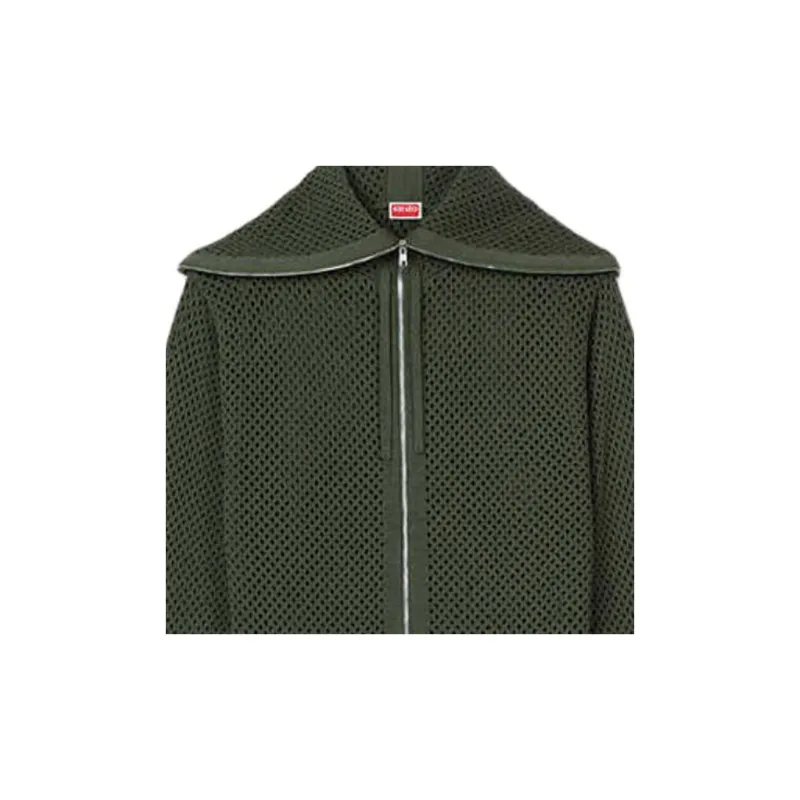 KENZO Hooded Mesh Jacket-4