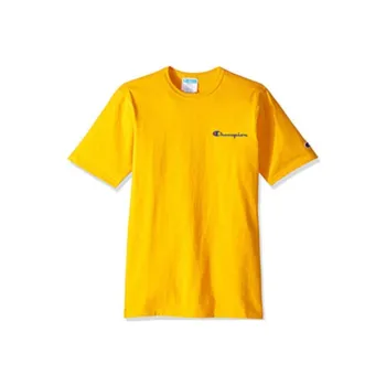 Champion T Shirt Unisex Yellow US Version