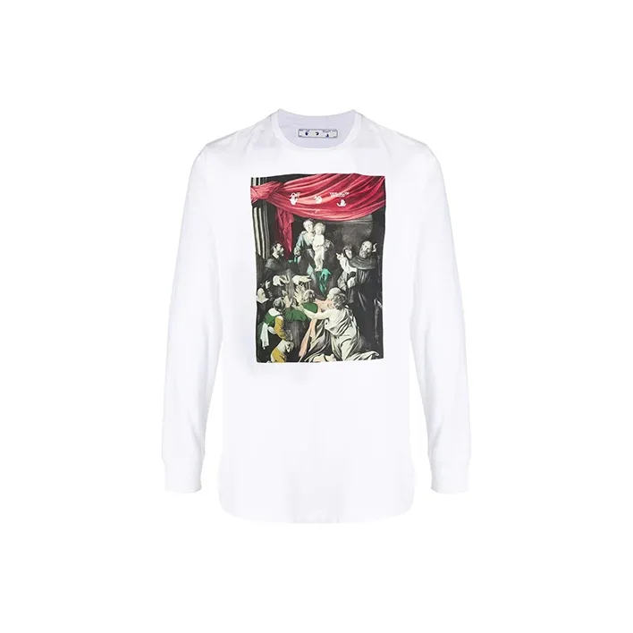 Off  Caravaggio Painting Long Sleeve Tee-0