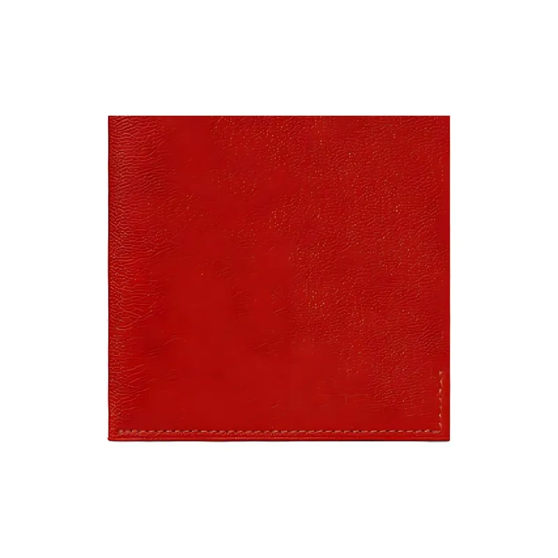 HERMES Tarmac Chamkila Goat Skin Clutch Card Holder Passport Holder Women's S3 Rouge De Coeur Heart Red-2