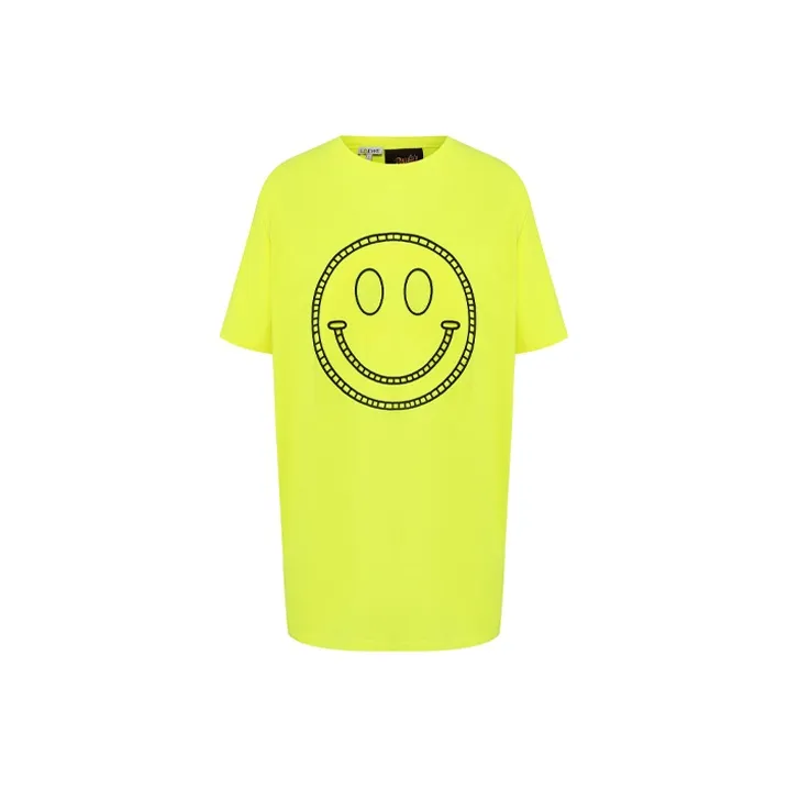 LOEWE T Shirts Unisex Neon Yellow-0