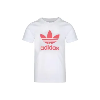 Adidas Originals T Shirt Men's White Shimmery Red