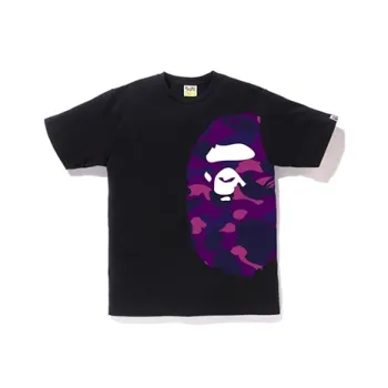 A BATHING APE Color Camo Side Big Ape Head Tee