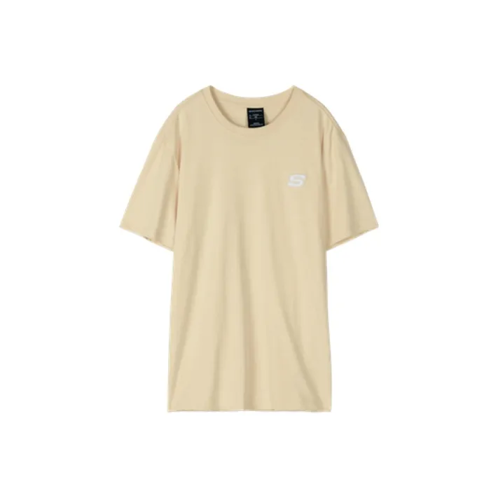 Skechers Straight T-Shirt Unisex Oxford Umber-0