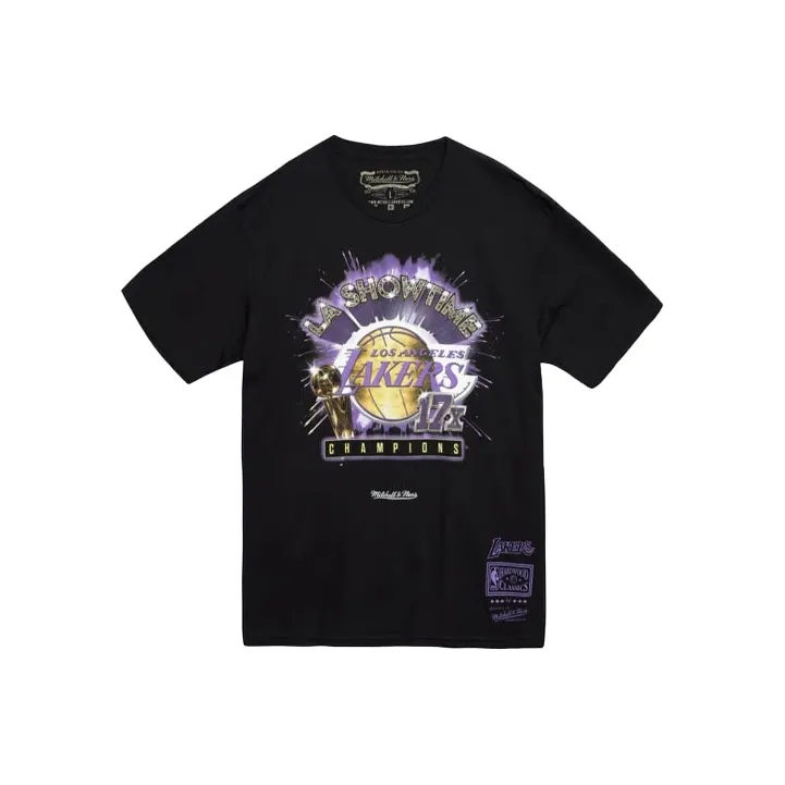 Mitchell Ness T Shirts Men Black-0