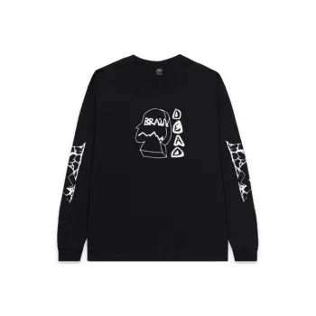 Brain Dead Trailhead Long Sleeve 'Washed Black'