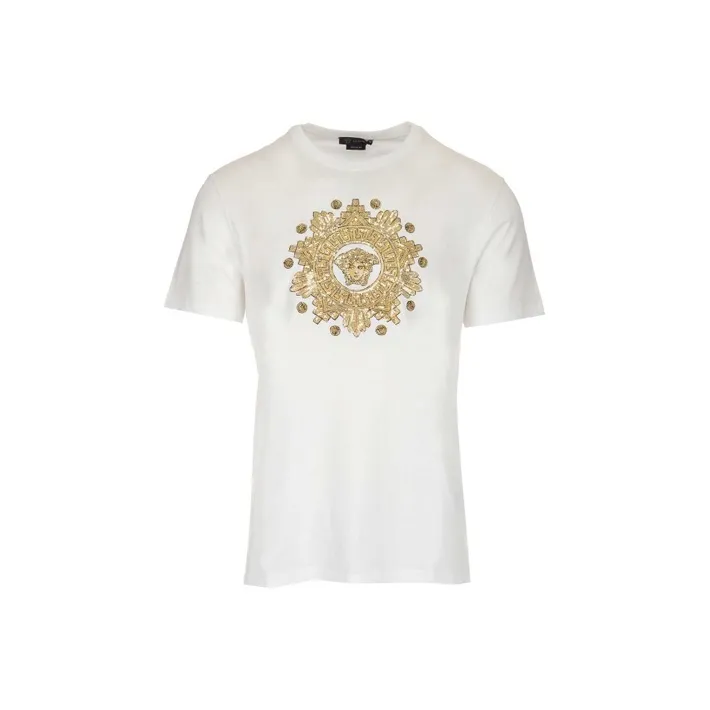 VERSACE T Shirts Men White-0