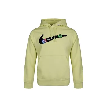 Nike Sweatshirts Men Orange Cyan