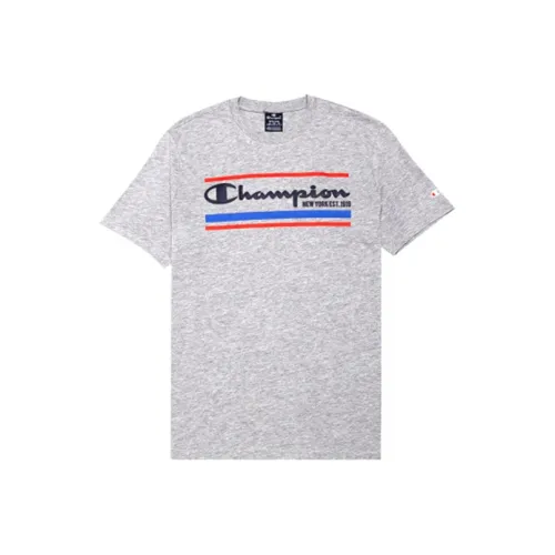 Champion SS20 Straight T Shirt Unisex Gray