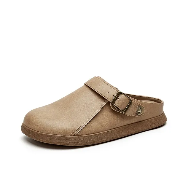 DAPHNE Rubber Sole Abrasion Resistant Wrap toe Slippers Women's-4