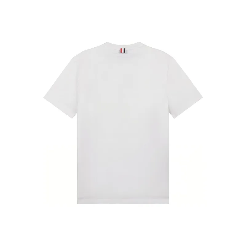THOM BROWNE RWB stripe Short sleeve T shirt-1