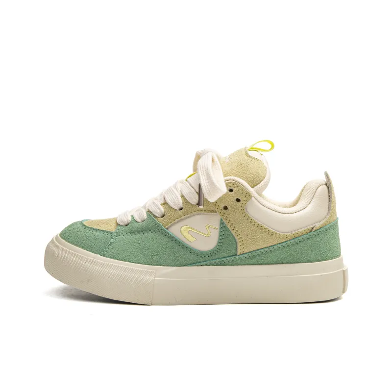 Three Islands Anti Slip Wear Resistant Low Top Skateboard Shoes Women's-6