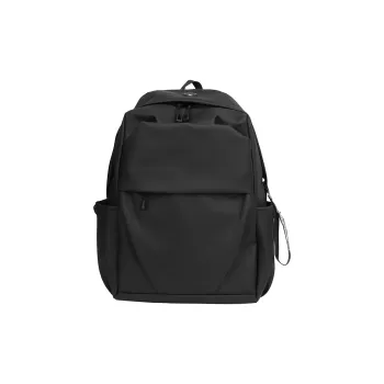 SUN EARTH &U Waterproof Fabric Backpack Regular Unisex Black/Gray