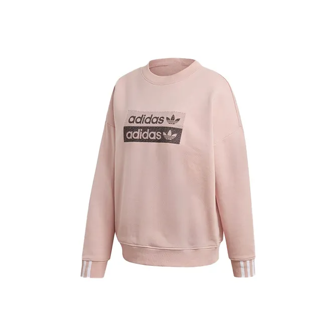 Adidas Originals Sweatshirts Women's Vibrant Pink-0