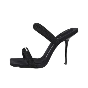 Alexander Wang Julie Slide Slippers Women's Black