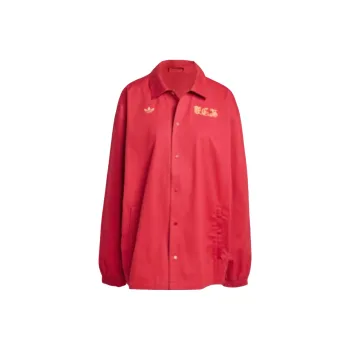 Adidas Originals SS25 Jacket Men's Chestnut Red