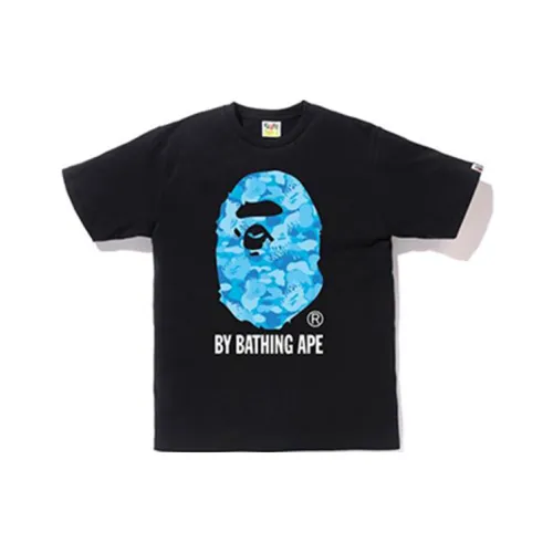 A BATHING APE Logo Print T shirt