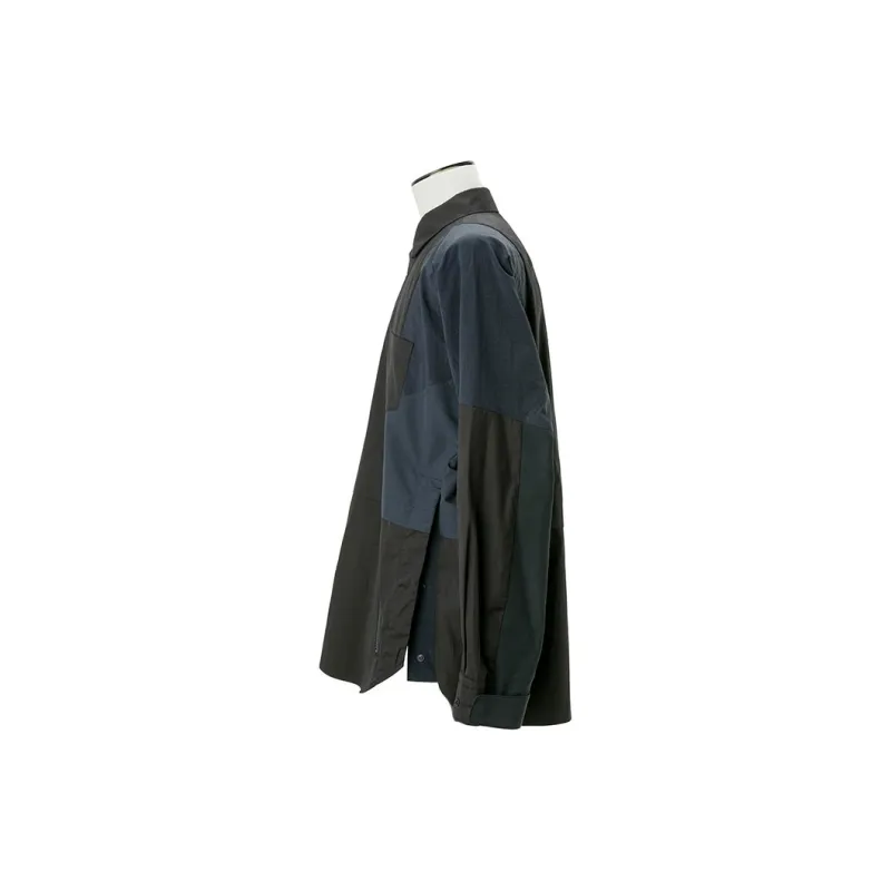 Sacai SS25 Shirts Men Black-2