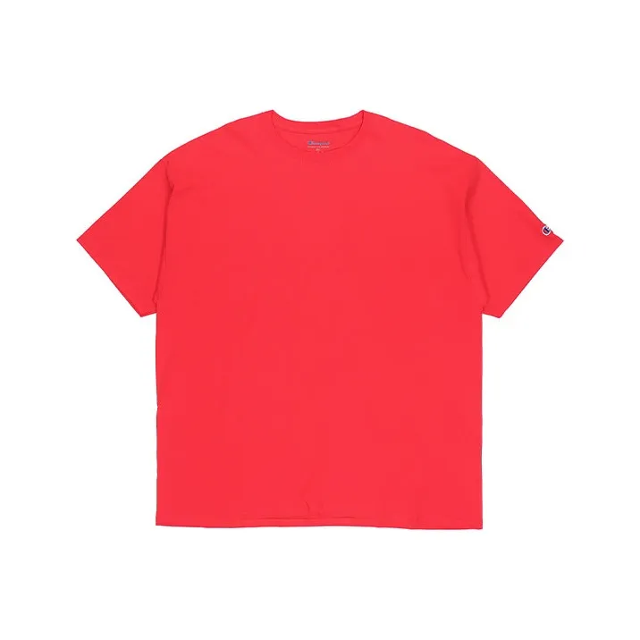 Champion T Shirt Unisex Red US Version-0