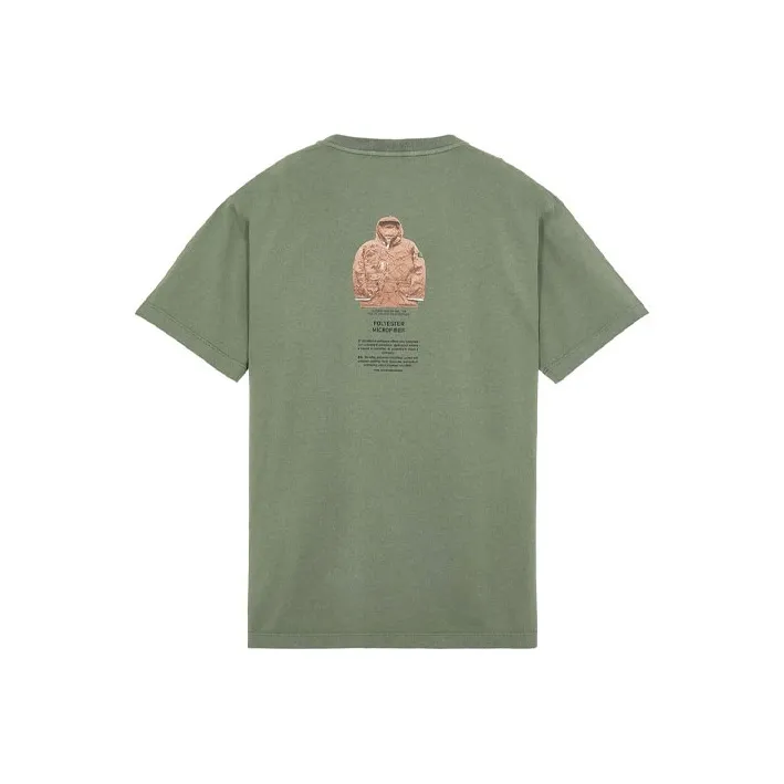 STONE ISLAND Logo Printed Crewneck T Shirt-0