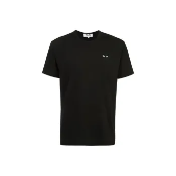 CDG Play T Shirts Men Black