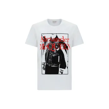 Alexander McQueen T-Shirts Men White