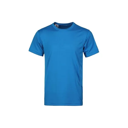 Adidas Set in Sleeve T Shirt Men's Blue