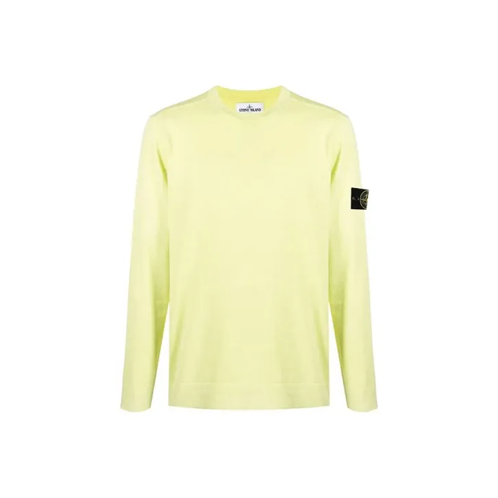 STONE ISLAND T Shirts Men Yellow-0
