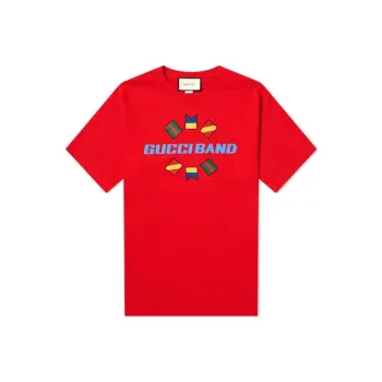 GUCCI T-Shirts Men Red