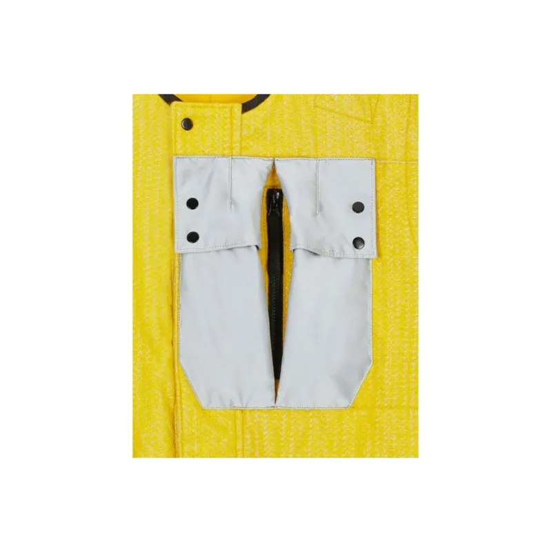 STONE ISLAND Vests Men Yellow-4