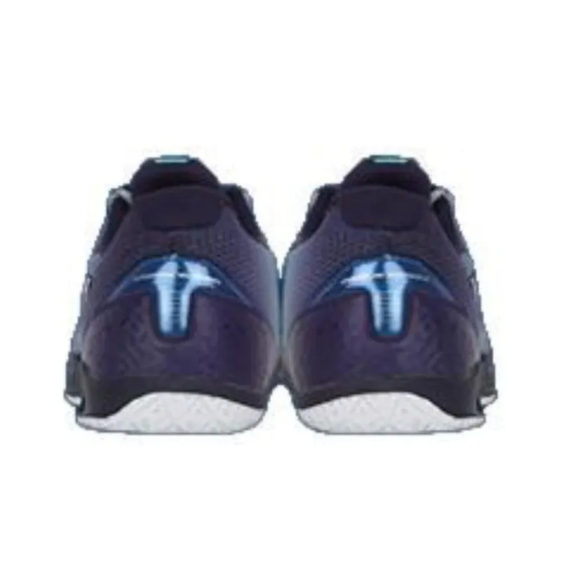 VICTOR Cushioned Slip Resistant Abrasion Resistant Low Top Badminton Shoes Unisex Blue-3
