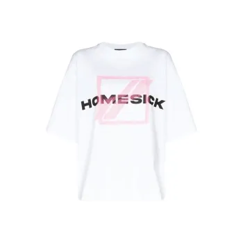 WE11DONE T Shirts Unisex White