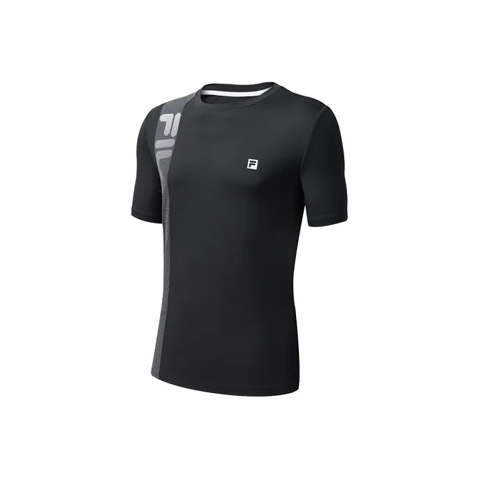 FILA T-Shirts Men Black-0