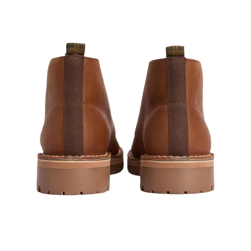 BARBOUR Hobart Ankle Boots Men's Brown-3