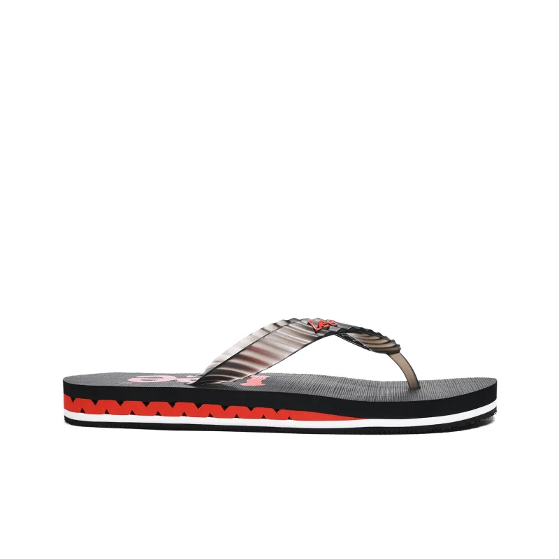 Lee EVA Rubber Sole Odor Resistant Abrasion Resistant Slip Resistant Flip Flops Men's-1