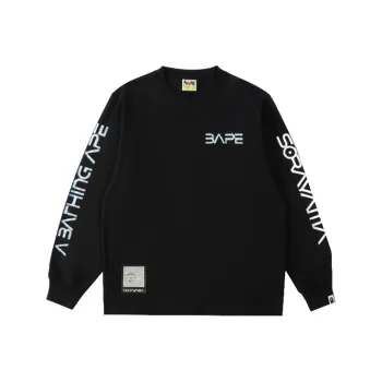 A BATHING APE X Hajime Sorayama Logo L/S Tee