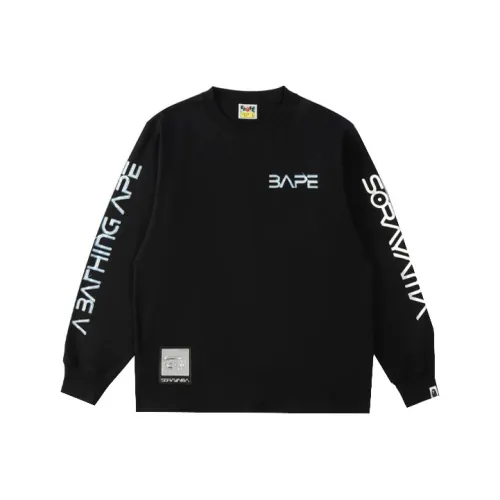 A BATHING APE X Hajime Sorayama Logo L/S Tee