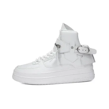 AMICNIEGD Breathable Anti Slip And Wear Resistant High Top Skateboard Shoes Unisex