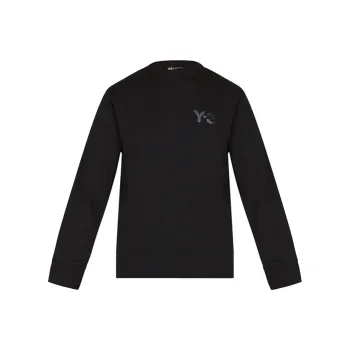 Y 3 Classic Logo Front Crew Sweater