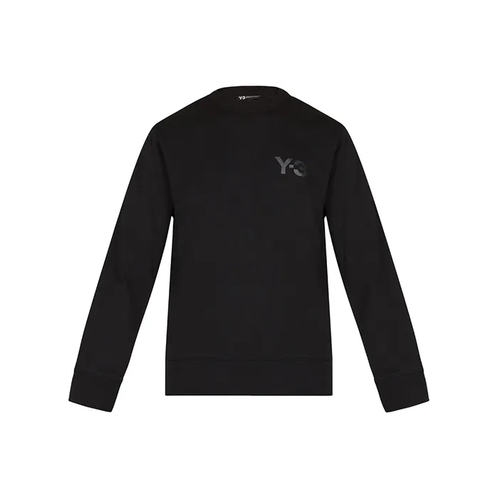 Adidas Y 3 Classic Logo Front Crew Sweater-0