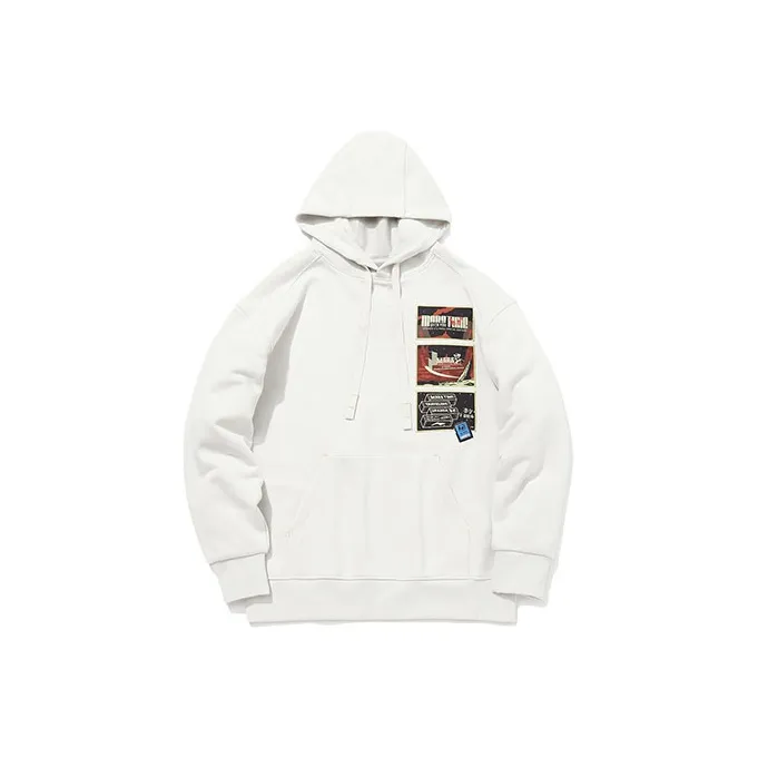 LiNing Sweatshirt Men's Pearl White-0
